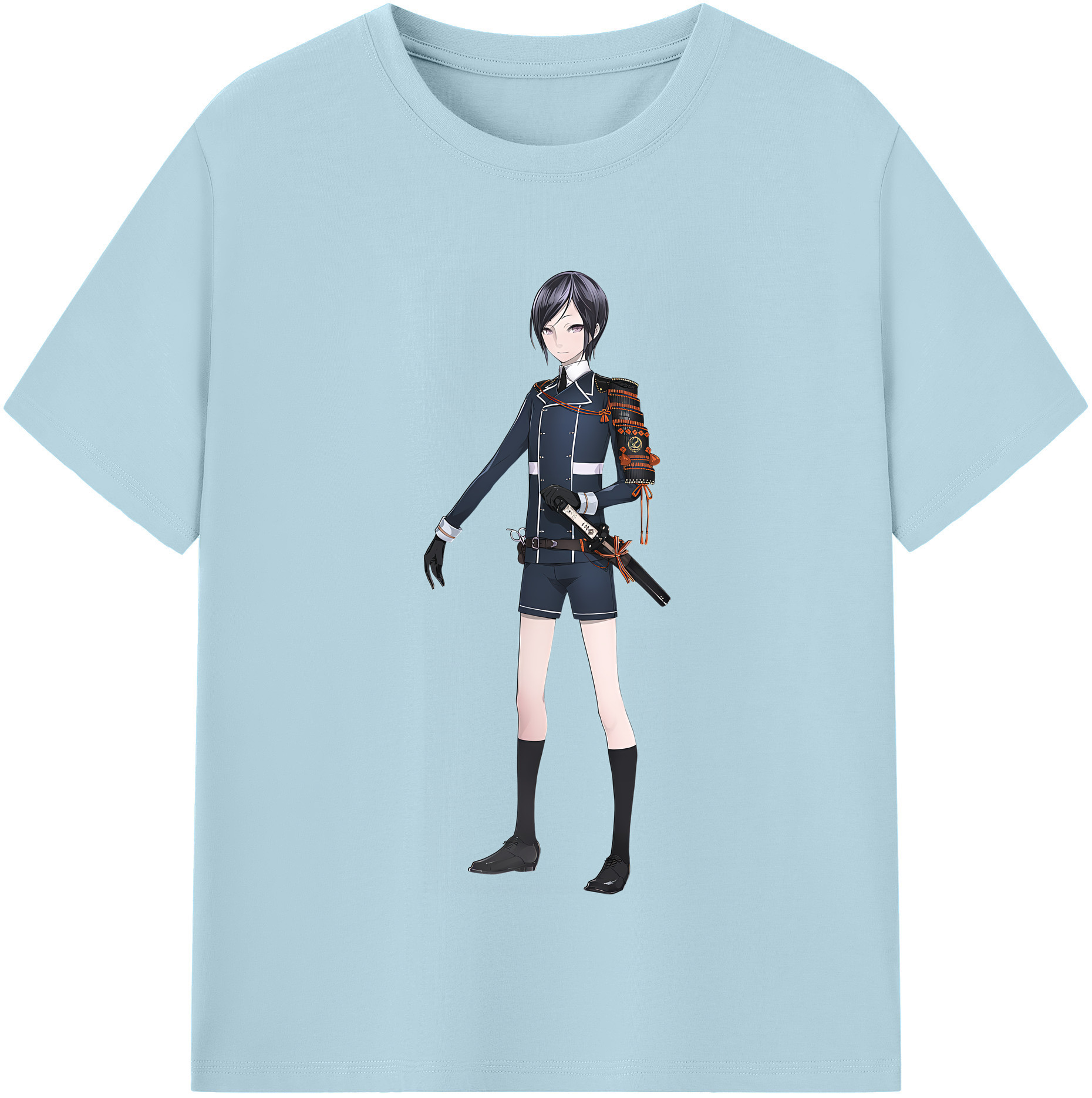 （画像用） 刀剣乱舞 Touken Ranbu 綿100％半袖Tシャツ（フロントプリント）